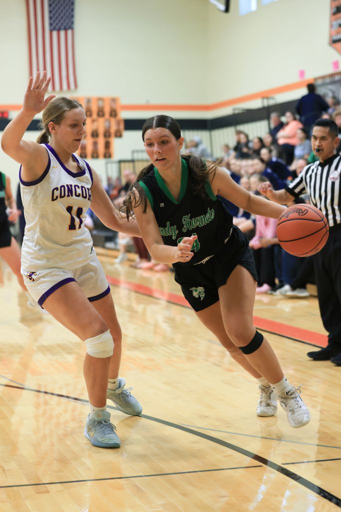 No. 9 Mendon girls lose to No. 3 Concord 53-34 in D-4 Regional Semis